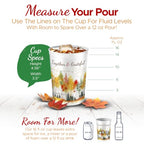 16 oz. Reusable Party Cups Together & Grateful (Together & Grateful / 12 Count)