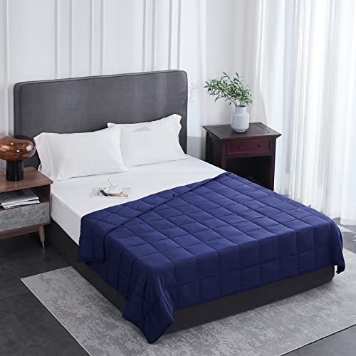 Weighted Blanket for Adults 20lbs (03-navy Blue / 48" x 72" | 20lbs)