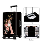 Letter A Luggage Cover Washable Suitcase Protector Anti (Letter A / L(28-30inch suitcase))