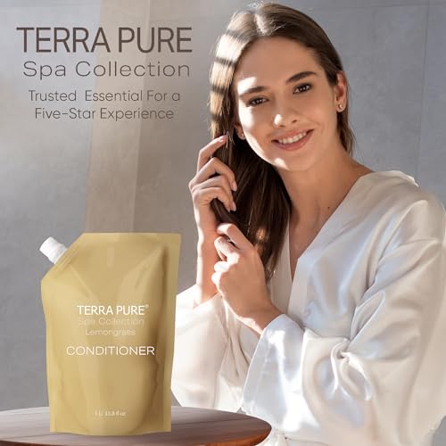 Spa Conditioner Refill Bags (33.8 Fl Oz (Pack of 3) / Conditioner)