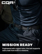 Tactical Belt (Dura Nylon Black / Medium)