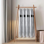Long Dress Garment Bags for Storage Clear Coat Cover Bag 60 in (60"-2pcs)