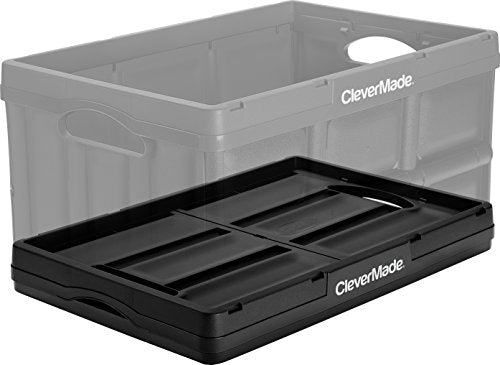 Collapsible Storage Bins (Black / 46l - 1 Pack)