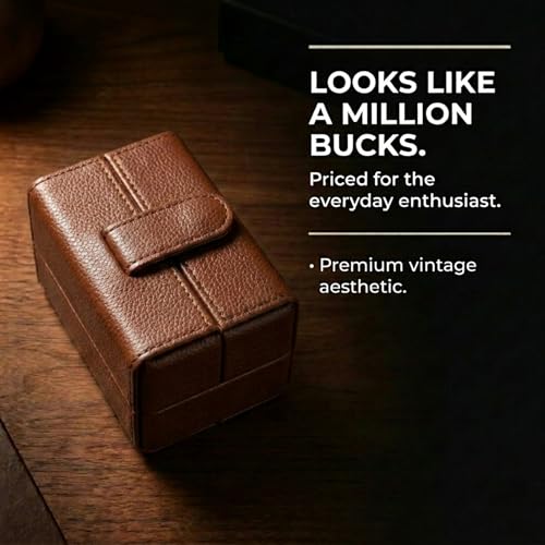 Single Watch Travel Case (BrownBrown)