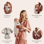 Baby Carrier Mini (3D jersey / Off White)