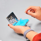 Silver Vintage Pill Box 7 Day Metal Pill Box with Mirror and 8 Compartments Cute Travel Pill Organizer for Purse (Concentrated Poison)