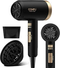 Hair Dryer CONFU Blow Dryer with Diffuser (Black)