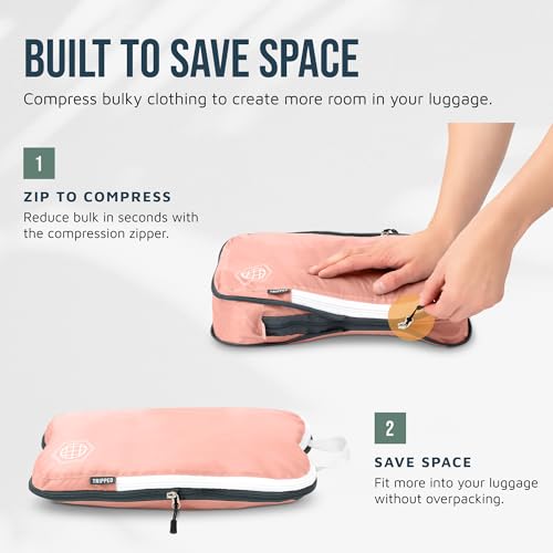 Large Compression Packing Cubes 7 (Coral Bloom)