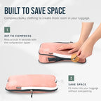 Large Compression Packing Cubes 7 (Coral Bloom)