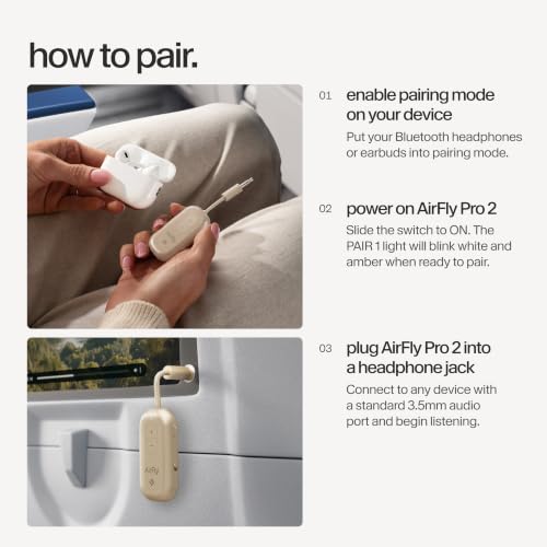 AirFly Pro Bluetooth Wireless Transmitter (Gold / AirFly Pro 2)