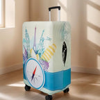 Travel Luggage Cover Suitcase Cover Protector Skins 18 (compass / S (for 18--20 inch luggage))