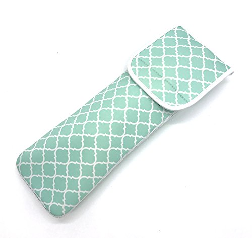 Hair Straighteners Case with Fastener (Green)
