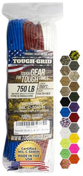 750 Paracord 100% Nylon (Tri Color / 150 Ft.)