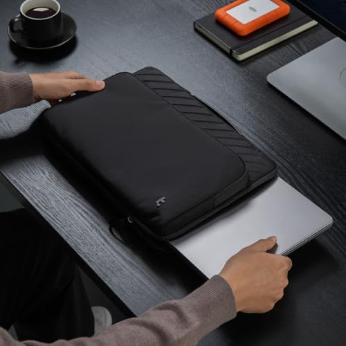 360° Protective Laptop Case Bag for 13 (Black-Cordura / 13 Inch for New MacBook Air & Pro)