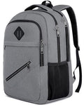 Backpack for Men and Women (Grey / 15.6 Inch)