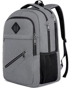Backpack for Men and Women (Grey / 15.6 Inch)