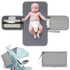 Portable Diaper Changing Pad (Grey-Style A)