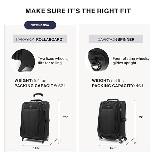 Maxlite 5 Softside Carry (Carry-on 21-Inch / Black)
