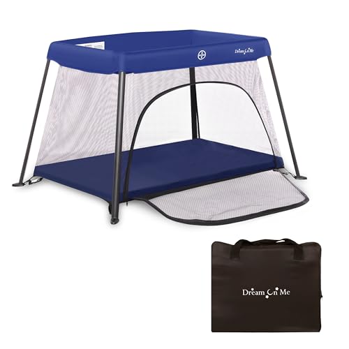 Travel Light Playard (Navy / Playard with Zipper Door)
