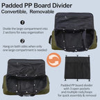 110L 140L Expandable Soft (Army Green)