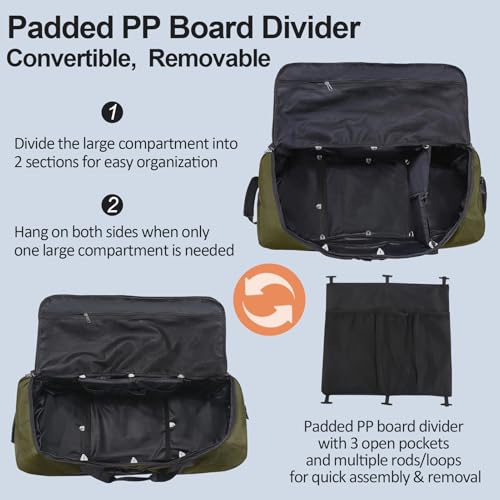 110L 140L Expandable Soft (Army Green)