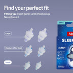 Alpine SleepDeep Reusable Earplugs for Sleeping (S)
