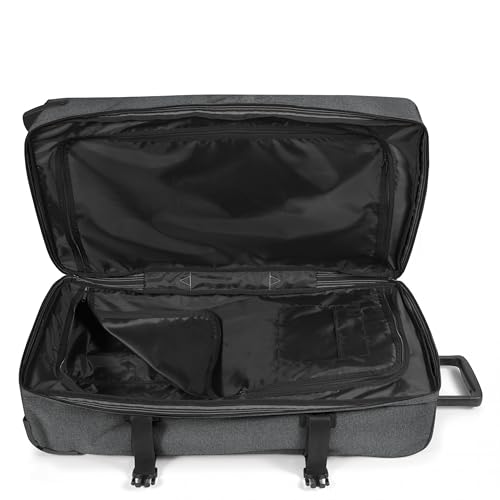 Tranverz L 121L Large Wheeled Luggage with Dual Compartments (121 Liter Checked Bag / Black Denim)