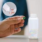 8oz Leak Proof Plastic Bottles with Caps (Translucent / 8oz)