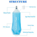 150ML Soft Flask (Blue Pack of 2-150ml)