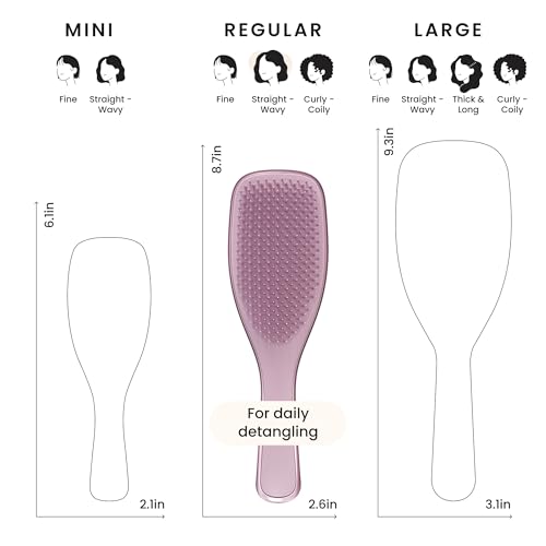 Chrome Ultimate Detangler Brush (Mauve / Full Size)