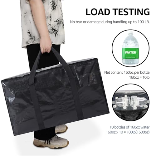 Moving Bags Heavy Duty Extra Large (Black / 12 Pack)
