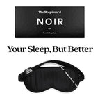 Pure Silk Sleep Mask [100% 6A Mulberry Silk (Noir Black)
