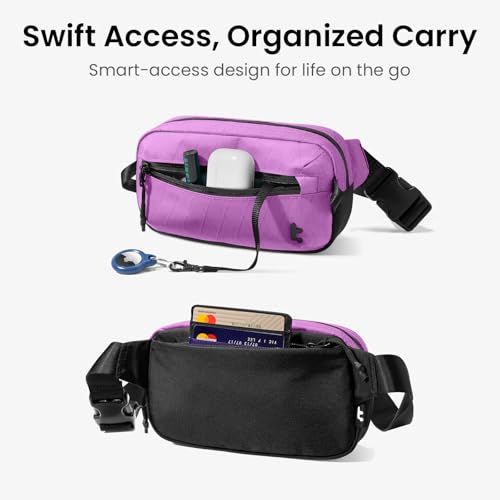 1.5L X Pac Sling Bag with RFID Blocking Crossbody Pack for Men Women (X-Pac Purple / 1.5L)