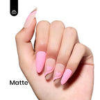 Beetles Pink Gel Nail Polish 15ML Soak Off UV Gel for Pastel Nail Art (B - Creme Pink | Flamingo Feather)