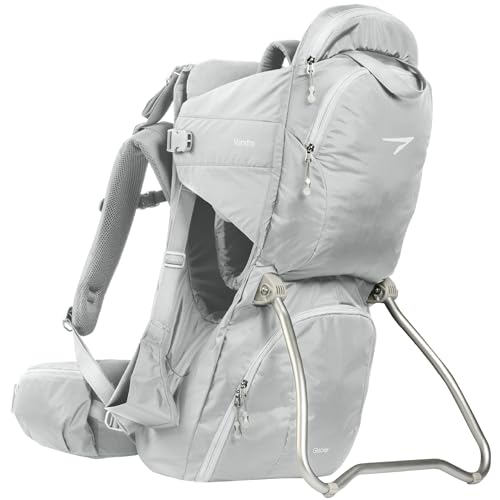Glacier Scandinavian Hiking Baby Carrier Backpack (Glacier White)