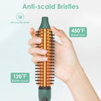 3 4 Inch Thermal Brush for Short &Medium Hair 0.75" Curling Brush (0.75 Inch Barrel)