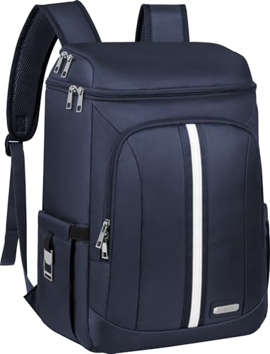 Cooler Backpack for Women Men (Blue)
