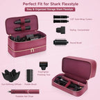 Travel Hair Dryer Case for Shark Flexstyle (Cherry)