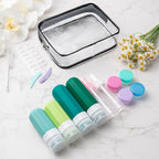 16 Pack Travel Bottles for Toiletries (16PCS/Green)