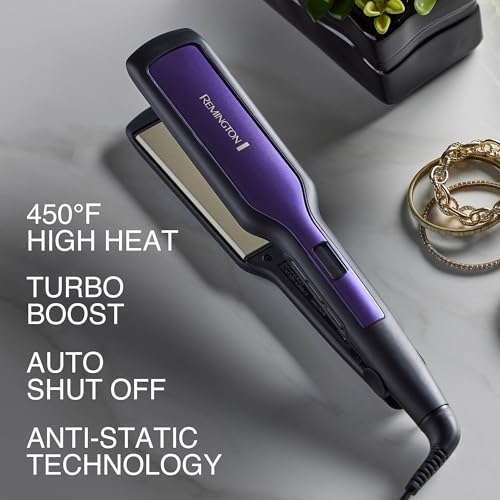 1 3 4" Flat Iron (Purple / 1 3/4 Inch)