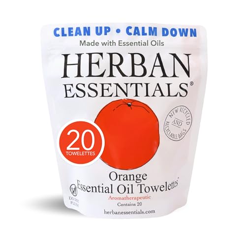 Orange Wipes & Towelettes (20 Count (Pack of 1))