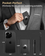 AirTag Wallet for Men (‏‏‎‎‎‎‎‎‎‎‎‎‎‎Grey)