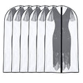 Garment Bags for Hanging Clothes 24"x 48" Suit Covers for Closet Garment Bag Suit Cover for Suits Jacket Dresses Clothes Storage (Black / 24''X48'')