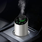 Waterless Essential Oil Diffuser Scent Aromatherapy Diffusers for Home Large Room (Silver)