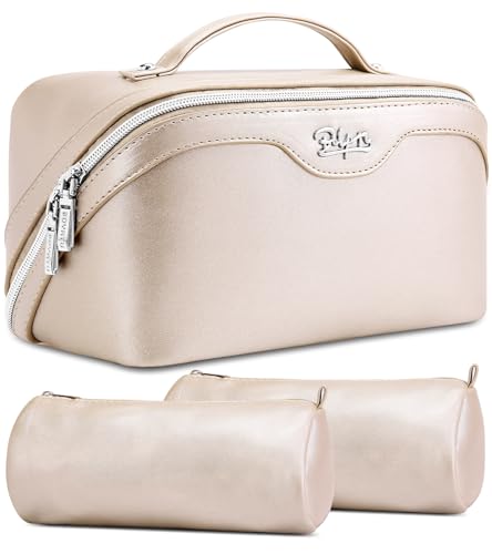 Travel Makeup Bag Organizer Cosmetic Bag (04-B-Sliver)