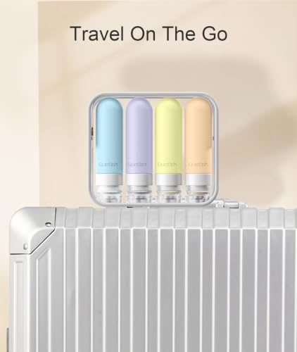 Travel Bottles for Toiletries (Butter Cream)