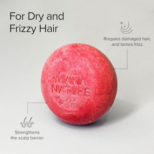 Maka Nature Geranium Shampoo Bar for Dry