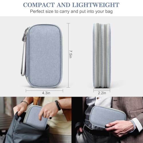 Electronic Organizer (7.5 x 4.3 x 2.2 inches / Light Grey)