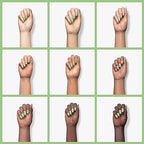 Beetles Green Gel Nail Polish (H - Creme Green | Spring Buds)