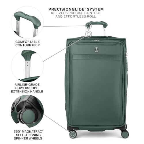 VersaPack+ Softside Checked Luggage Suitcase (Checked Large / Desert Sage Green)